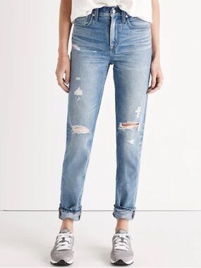 Madewell The Perfect Vintage Jean in Chet Wash Distressed Edition | 32 | GUC